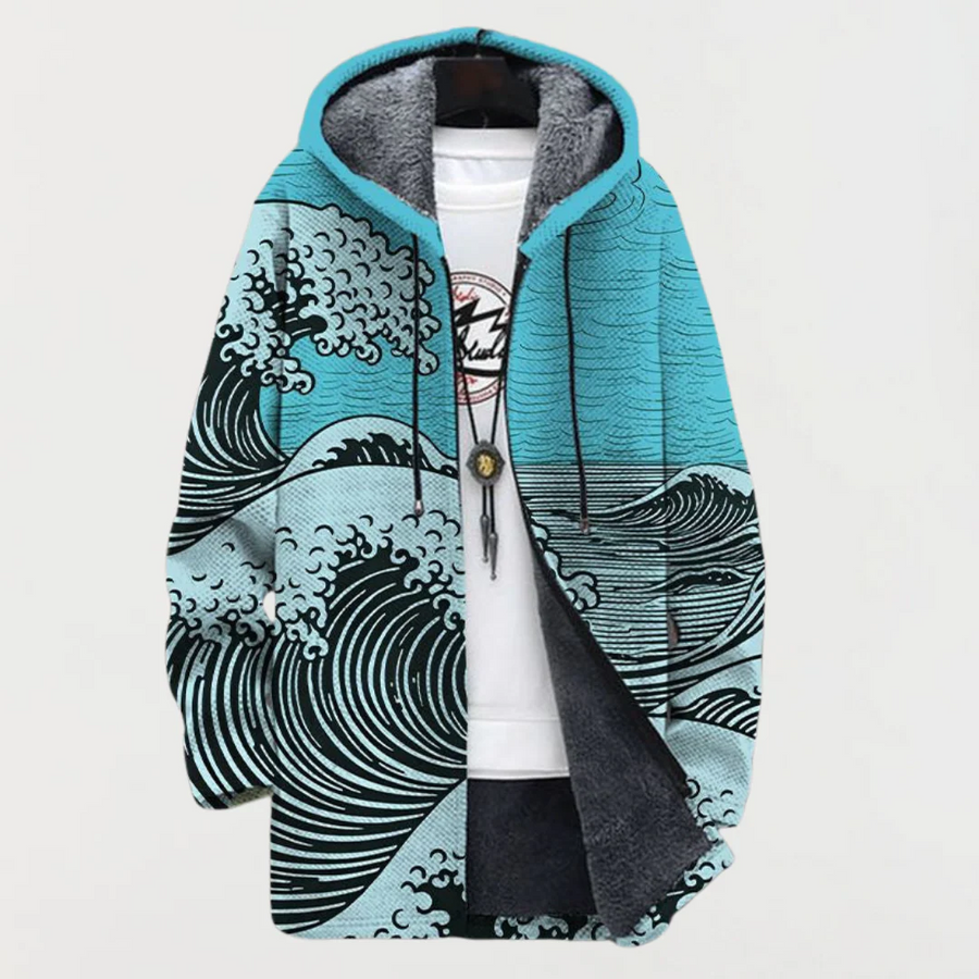Delfina - Eine hochwertige Jacke, die Kunst zum Tragen bringt