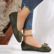 Victoria | Damen Frühlings Ballerinas mit Schleifen-Detail