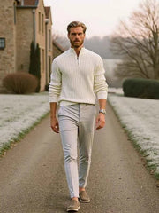 Jacquard Pullover Herren