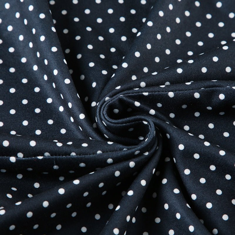 Jana | Damen Gepunktetes Minikleid – Polka Dot Sommerkleid Party & Freizeit 2026