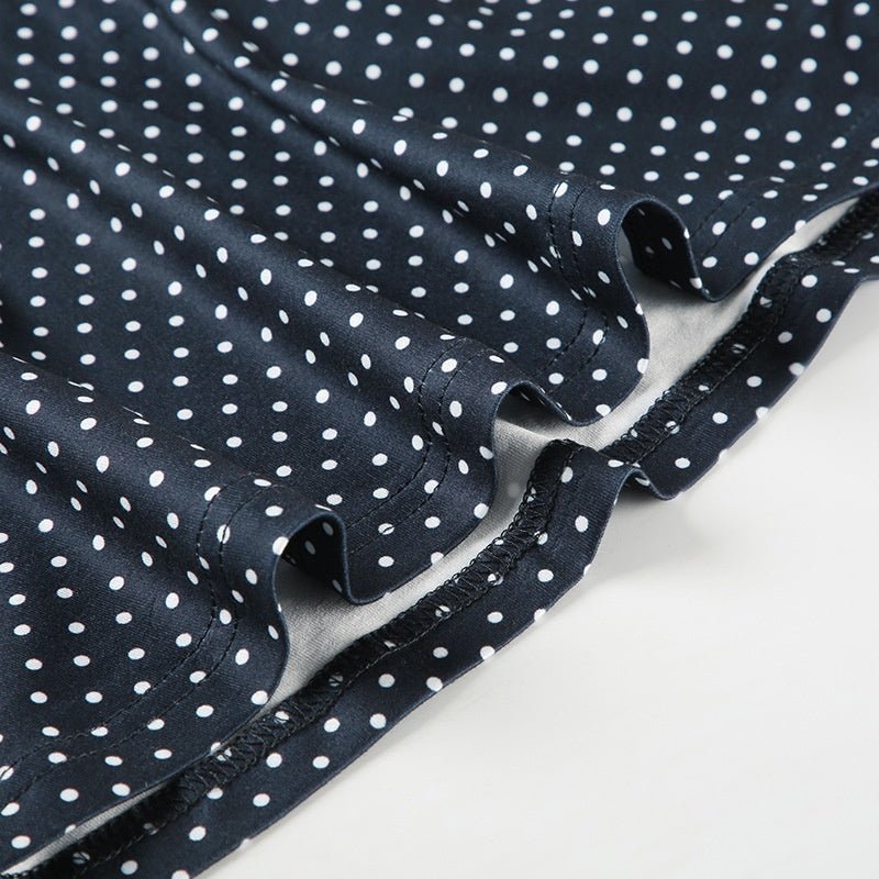 Jana | Damen Gepunktetes Minikleid – Polka Dot Sommerkleid Party & Freizeit 2026
