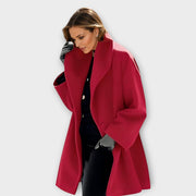 Adelheid® | Premium Winddichter Wollmantel