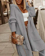 Nina | Offener Strickmantel mit modernem Schnitt