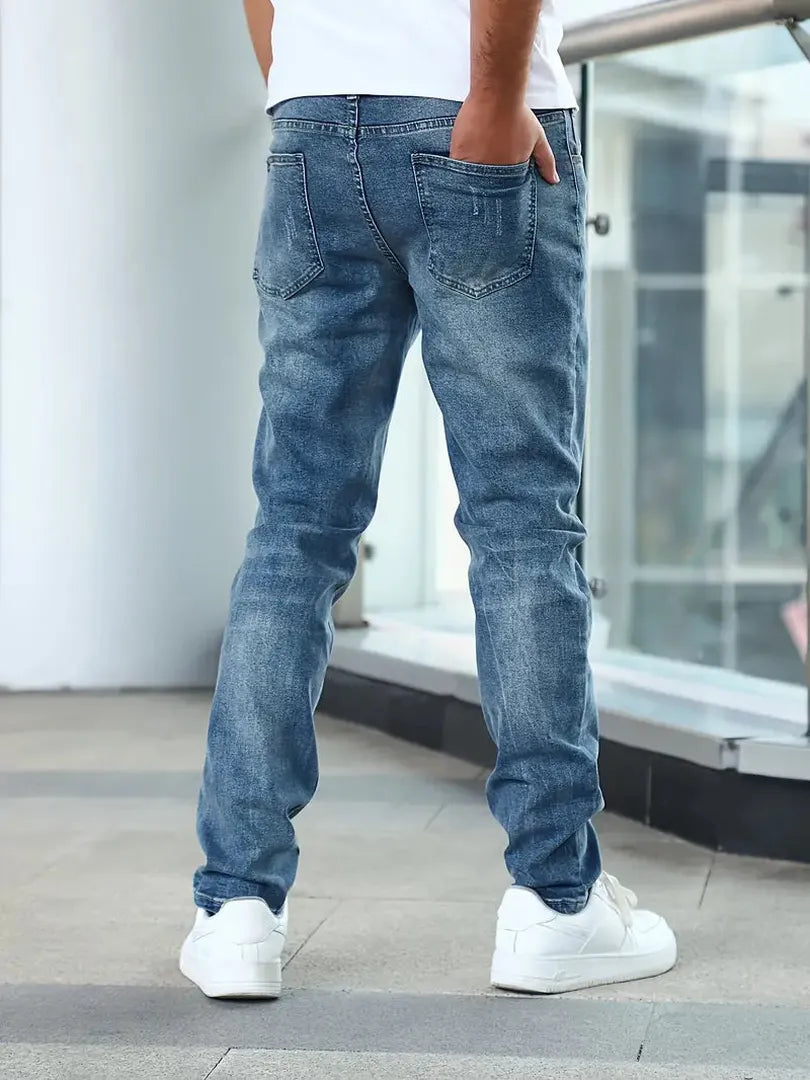Herren Jeans Mit Taschen | Stylisch