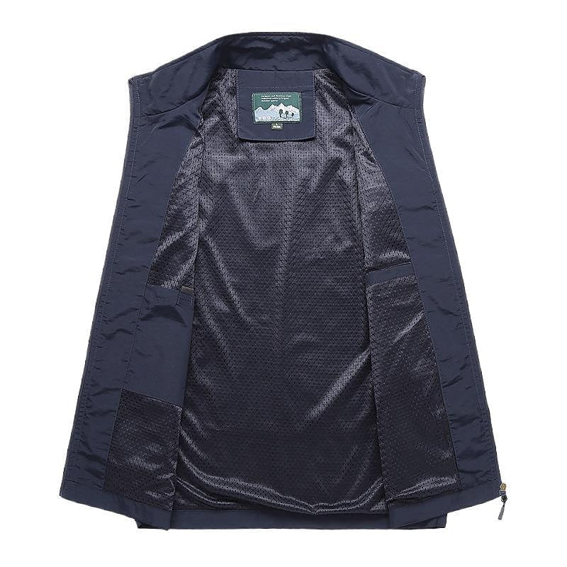 Weste Herren Outdoor Mit Taschen | Atmungsaktiv Und Schnelltrocknend