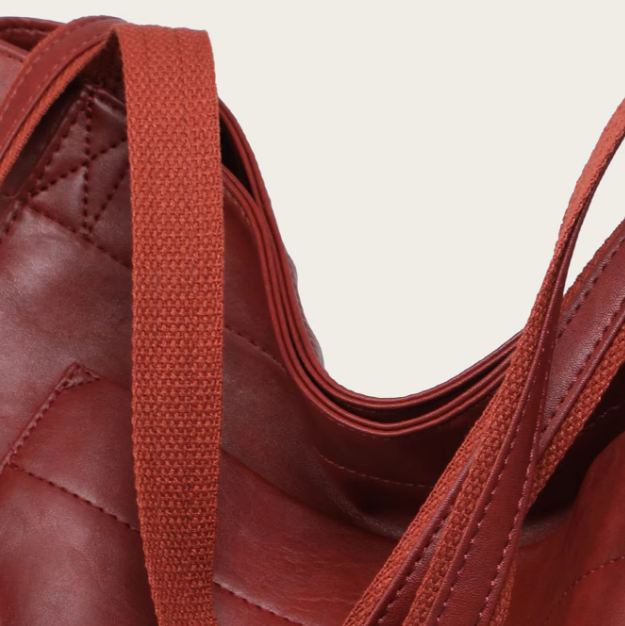 Luxuriöse vegane Lederhandtasche – Geräumige & stilvolle Tasche