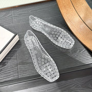 Jelly Ballerinas Damen transparent rutschfest