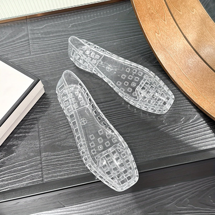 Jelly Ballerinas Damen transparent rutschfest