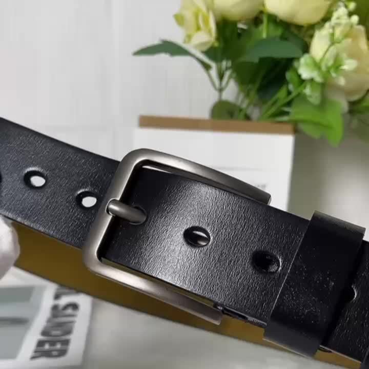 Klassischer Herren Ledergürtel