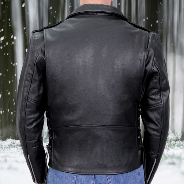 Henrik - lederjacke für herren