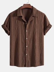 Stylisches Herren Sommer-Set | Zweiteiler aus Frottee-Stoff