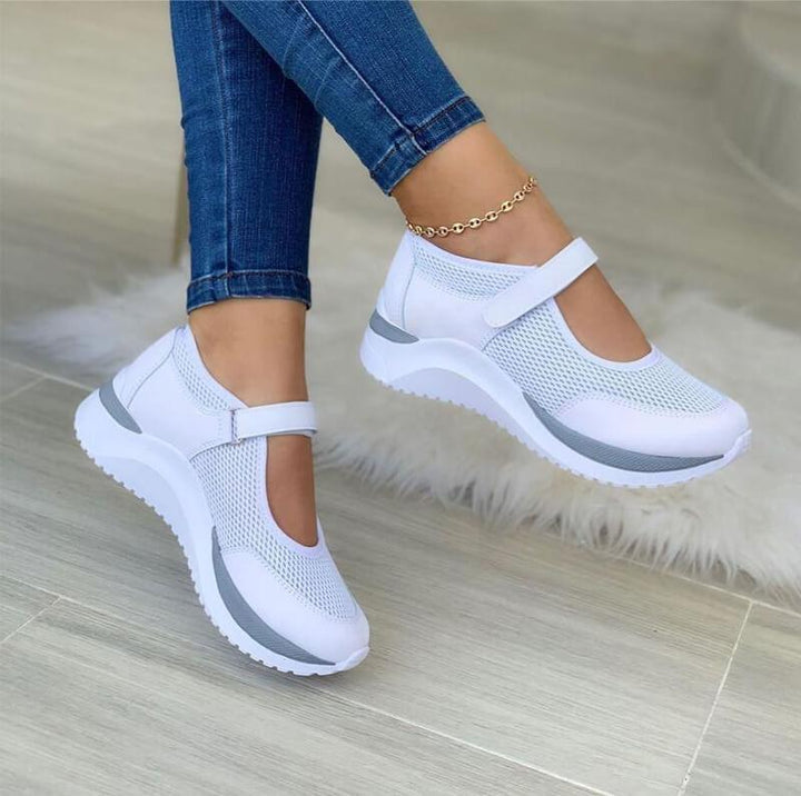 Mary Jane - Atmungsaktive Sportschuhe | Lässige, stilvolle Mesh-Schuhe | Sportliche Sneakers Damen