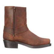 Herren Lederstiefel – Robuste Biker Boots mit stabilem Blockabsatz