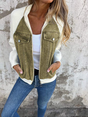 Stilvolle Damen Denim jacke