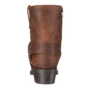 Herren Lederstiefel – Robuste Biker Boots mit stabilem Blockabsatz