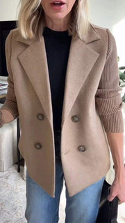 Amelia™ | Schicker Blazer mit Strickärmeln