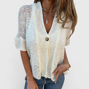 Rica | Handgefertigte, atmungsaktive Bluse