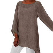 Jolina Luftiges Langarm-Oberteil | Übergangsjacke Damen S–3XL