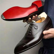 Klassische Oxfordschuh Herren Cap-Toe