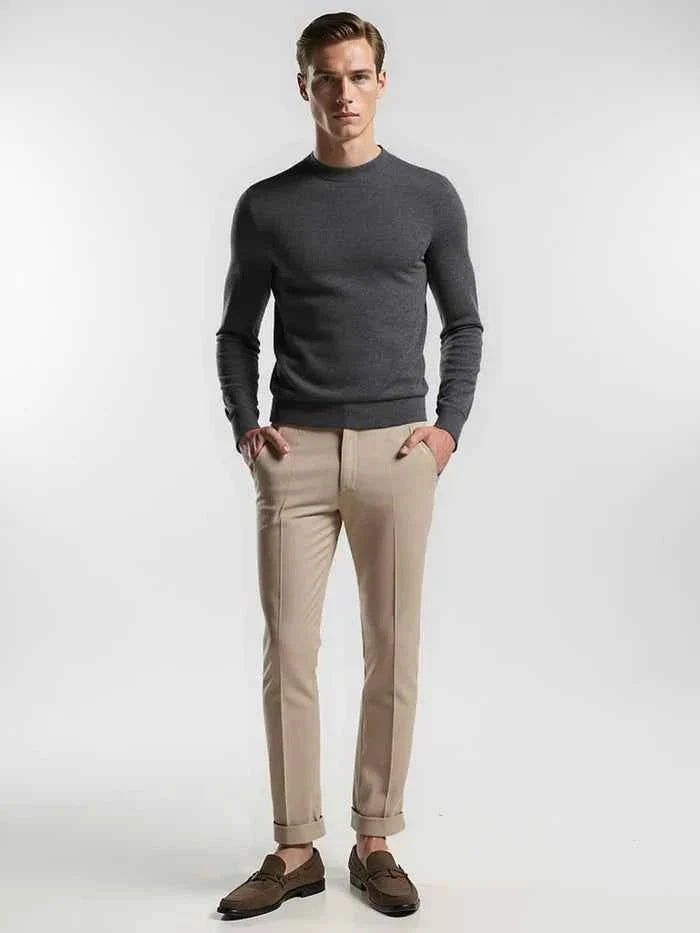 Klassischer Pullover Herren