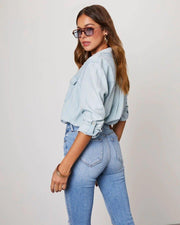 Klassisches Jeanshemd Damen