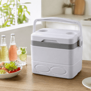 Kühlbox tragbar mit Griff für Camping