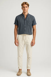 Kurzarm Hemd-Hosen Set Herren