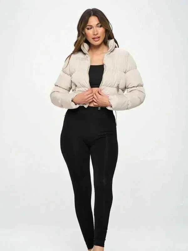 Kurze Winterjacke