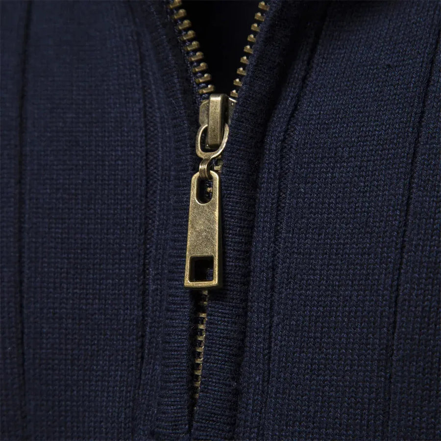 Herren Herbstpullover Mit Reißverschluss | Winter