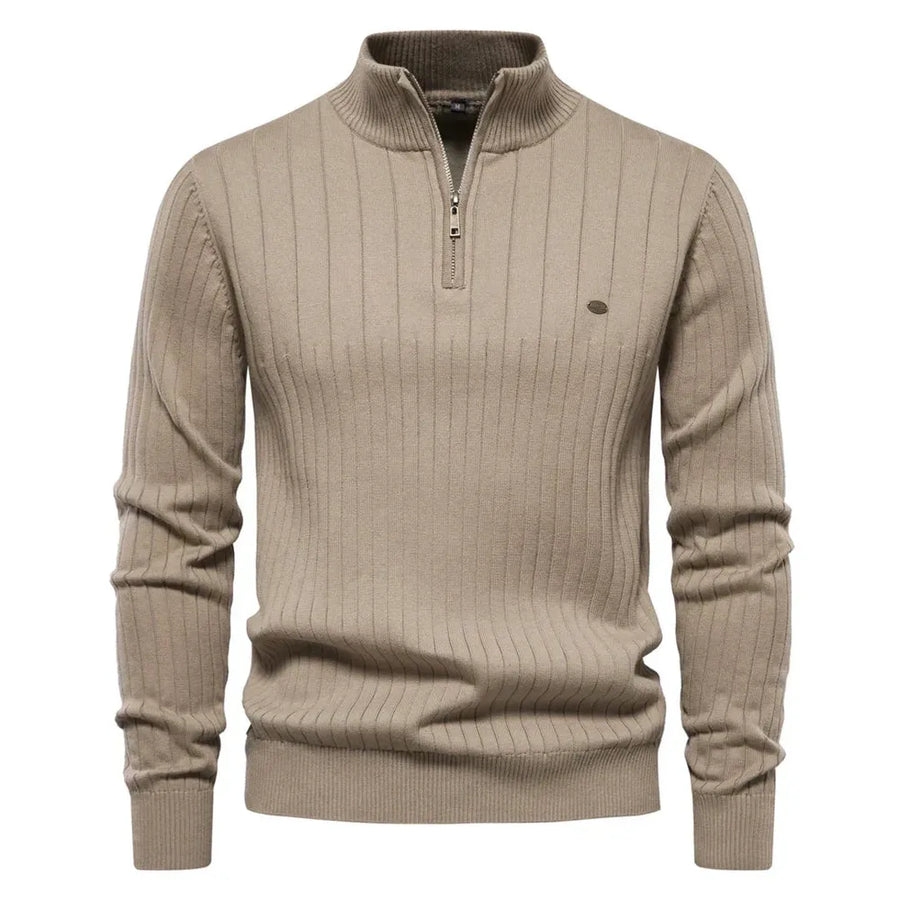Herren Herbstpullover Mit Reißverschluss | Winter