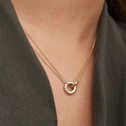 Layering Halskette Gold