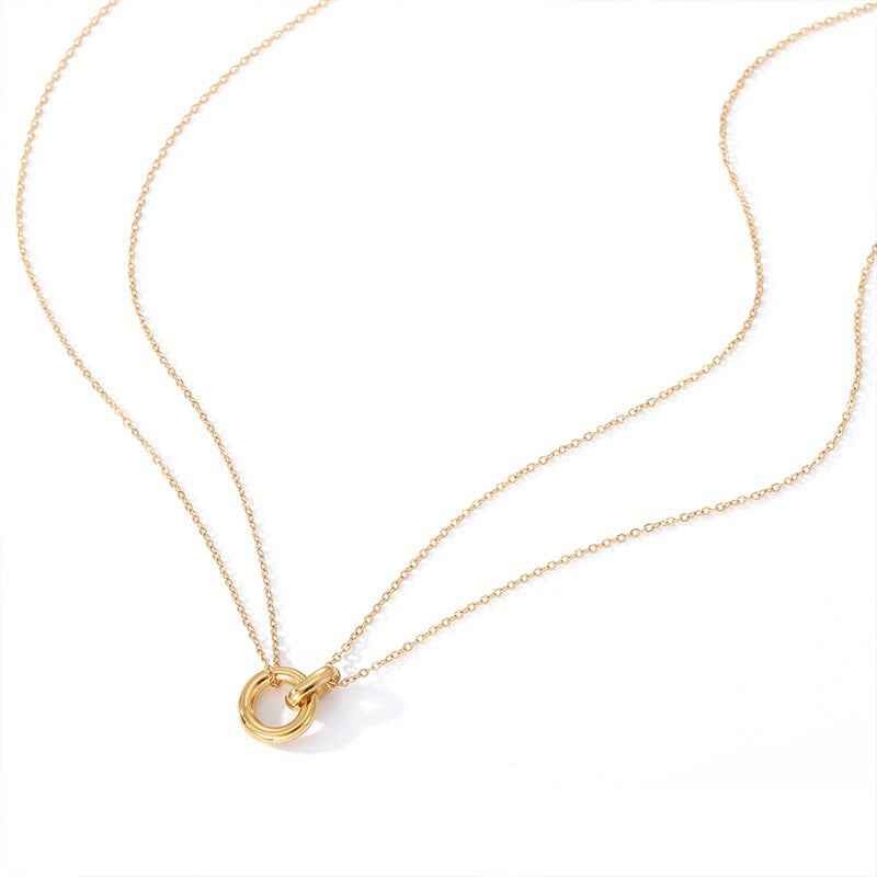 Layering Halskette Gold