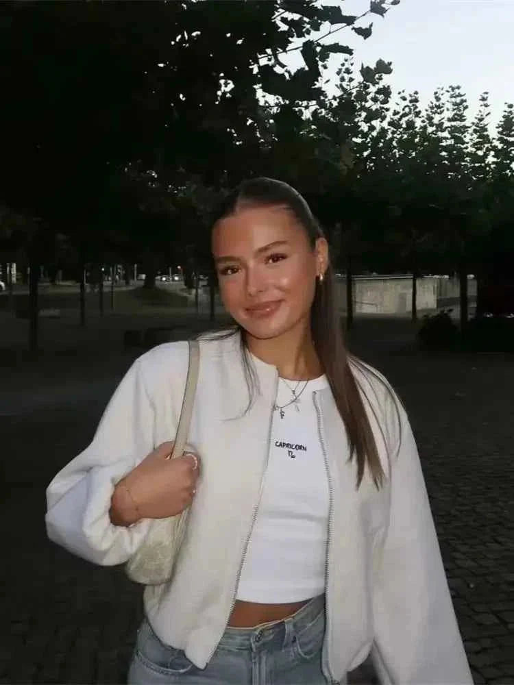 Leichte Bomberjacke Damen