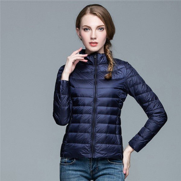 Leichte Steppjacke Damen Kurz