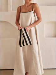 Leticia | Damen Urlaubskleid Resort Style – Stilvolles Sommerkleid Strand & Urlaub 2026