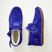 Gemusterte Damen-Loafers mit Schnallen – Bequeme und stylische Mokassins für den Alltag