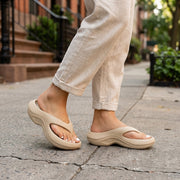 Orthopädische Zehensandalen für Damen mit Fußgewölbestütze