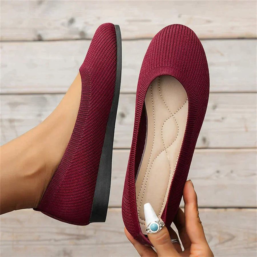 Carmen | Damen Frühlings Bequeme Ballerinas