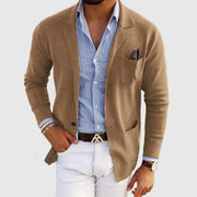Herren Stylischer Blazer Mit Tasche | Freizeit