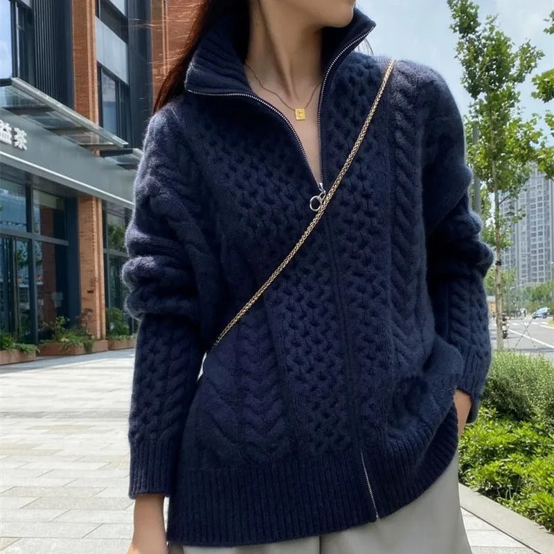 Cozy | Cable-Knit Cardigan