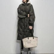 Damen Oversized Daunenmantel mit Kapuze – Stylischer und warmer Wintermantel für kalte Tage