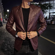 Thaddäus® | Business Casual Lederjacke