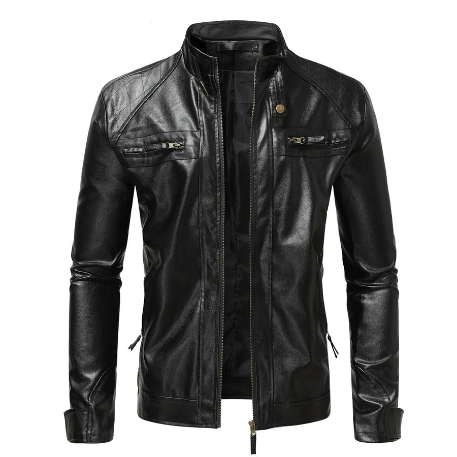 Rene® | Elegante Herrenlederjacke