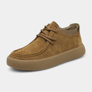 Herren-Freizeitschuhe aus Wildlederimitat mit Schnürung