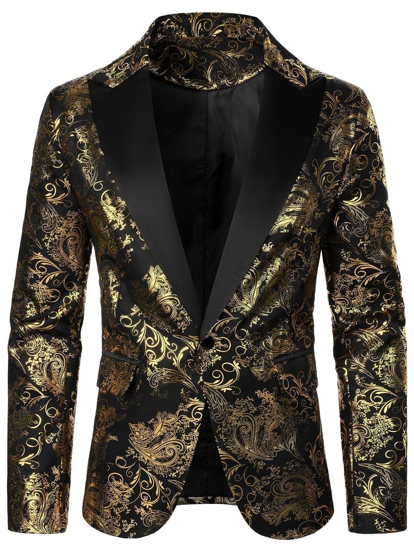Festlicher Paisley-Blazer Für Herren | Stylisch