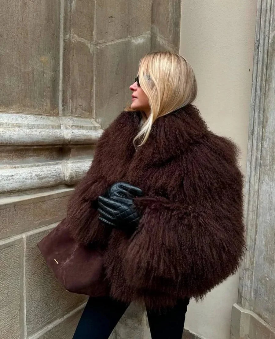 Elegante Übergangsjacke Damen – Weich & Umhüllend