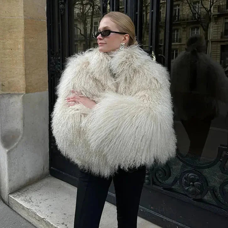 Elegante Übergangsjacke Damen – Weich & Umhüllend