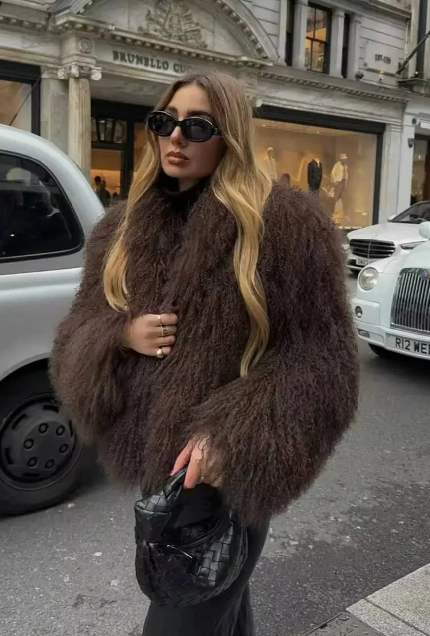 Elegante Übergangsjacke Damen – Weich & Umhüllend