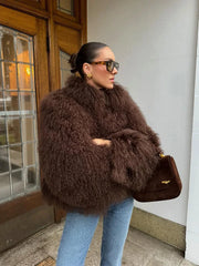 Elegante Übergangsjacke Damen – Weich & Umhüllend