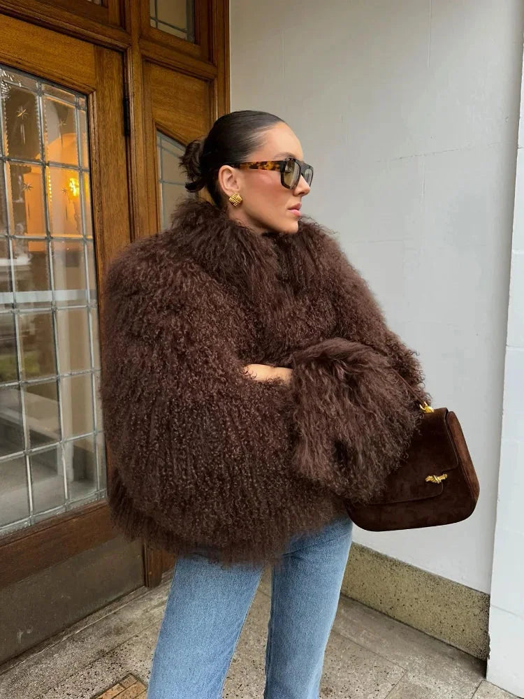 Elegante Übergangsjacke Damen – Weich & Umhüllend